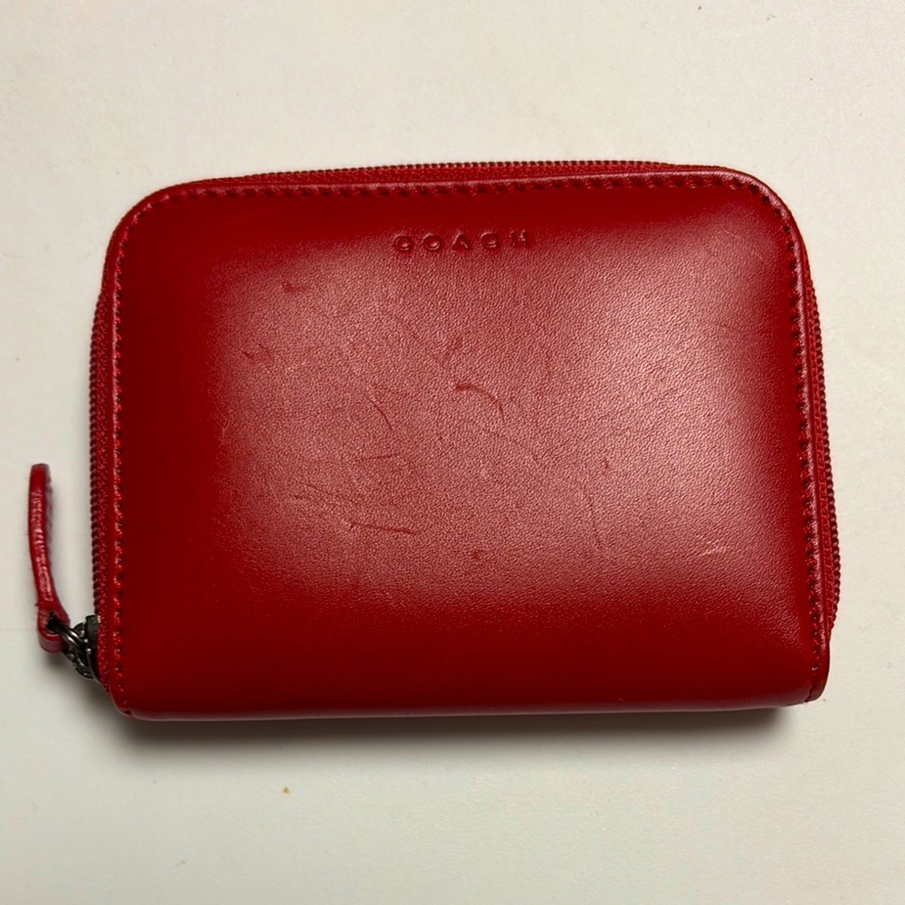 Vintage Coach Leather Wallet